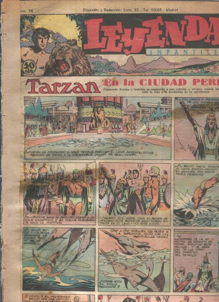 Leyendas Infantiles de Hispano Americana numero 096 (procede de tomo desencuadernado)