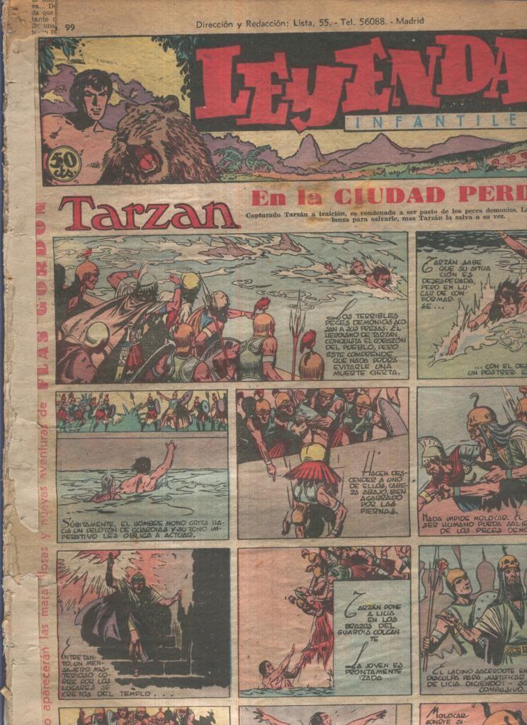 Leyendas Infantiles de Hispano Americana numero 099 (procede de tomo desencuadernado)