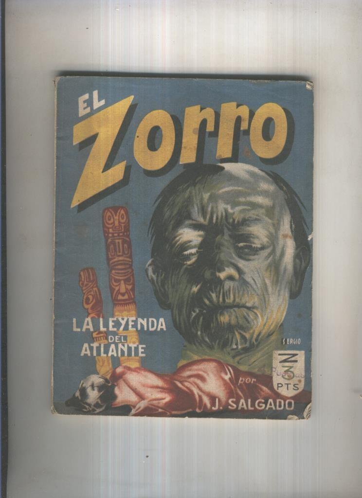 El Zorro numero 10: La leyenda del Atlante