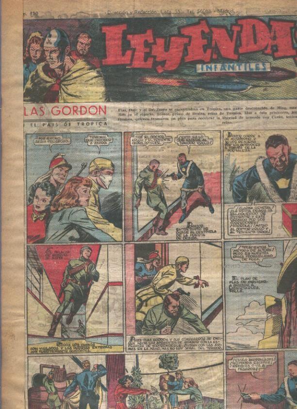 Leyendas Infantiles de Hispano Americana numero 110 (procede de tomo desencuadernado)