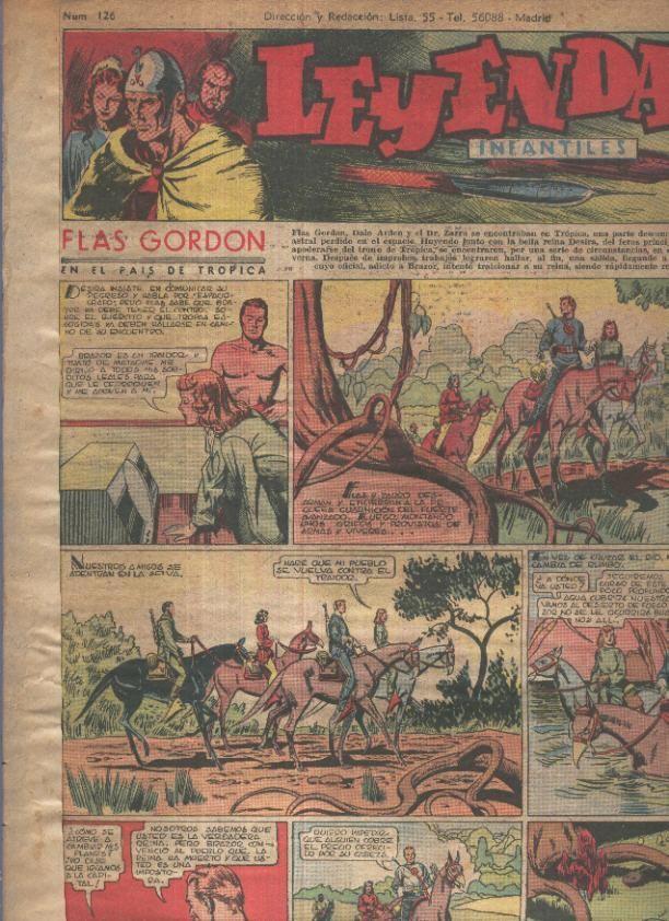 Leyendas Infantiles de Hispano Americana numero 126 (procede de tomo desencuadernado)