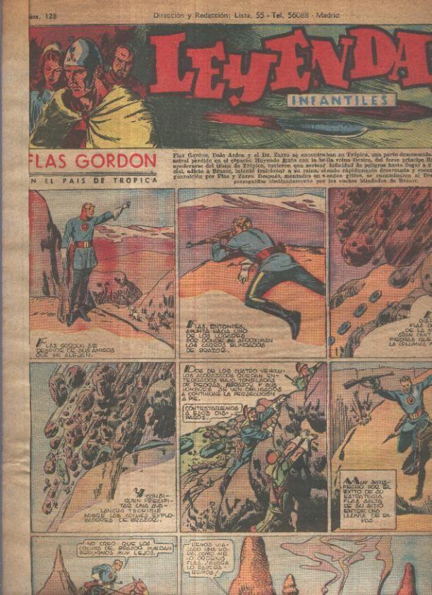 Leyendas Infantiles de Hispano Americana numero 128 (procede de tomo desencuadernado)