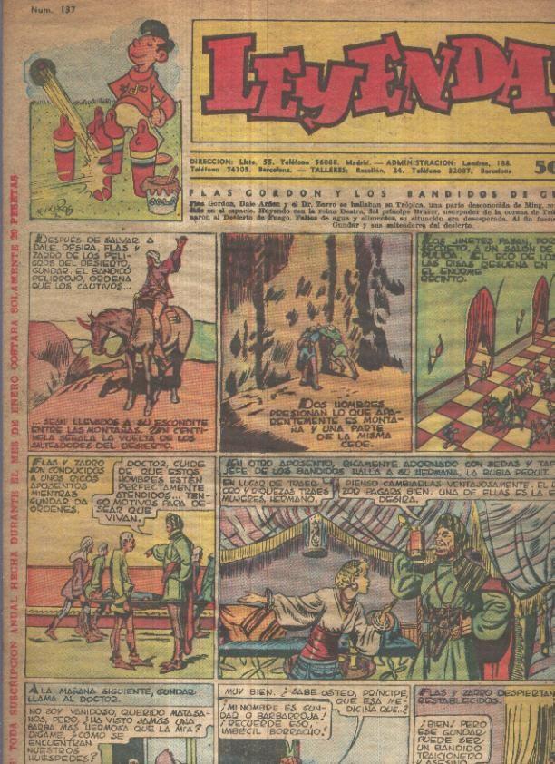 Leyendas Infantiles de Hispano Americana numero 137 (procede de tomo desencuadernado)