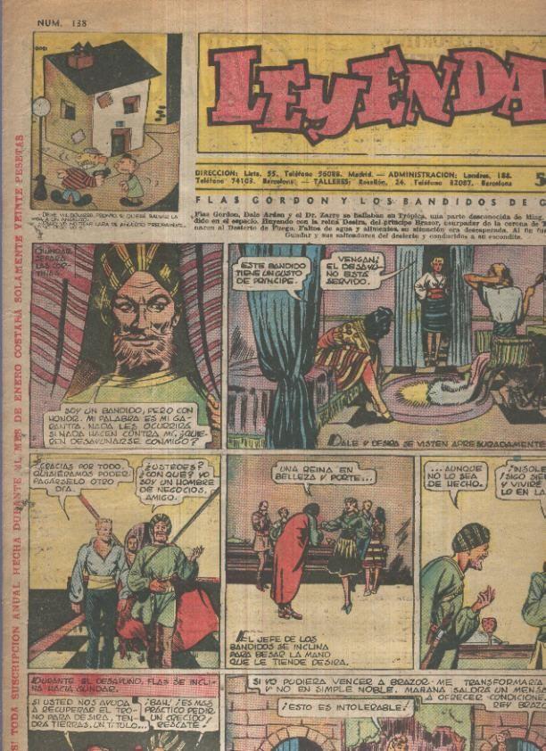 Leyendas Infantiles de Hispano Americana numero 138 (procede de tomo desencuadernado)