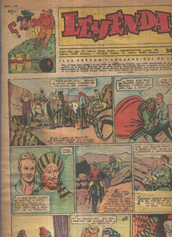 Leyendas Infantiles de Hispano Americana numero 140 (procede de tomo desencuadernado)