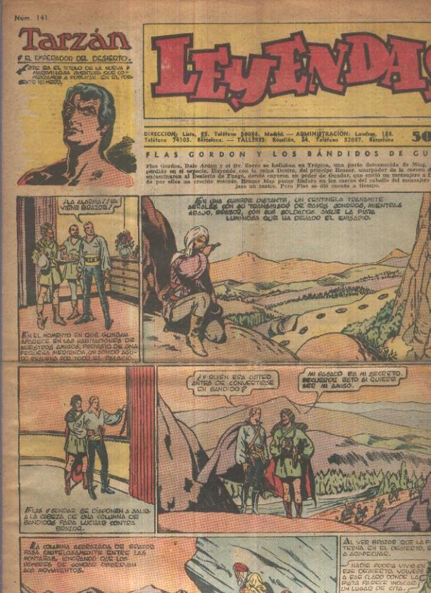 Leyendas Infantiles de Hispano Americana numero 141 (procede de tomo desencuadernado)