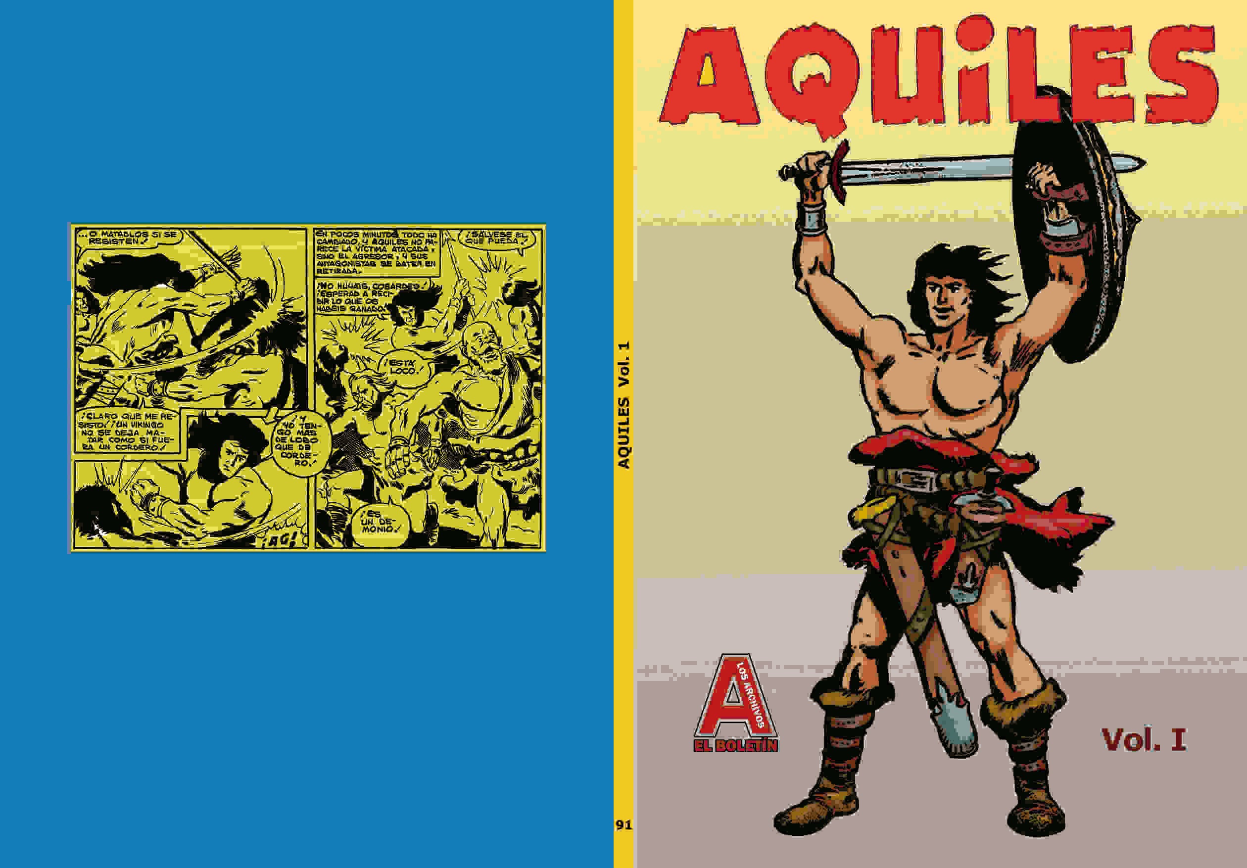 Los Archivos de El Boletin volumen 091: Aquiles vol 1