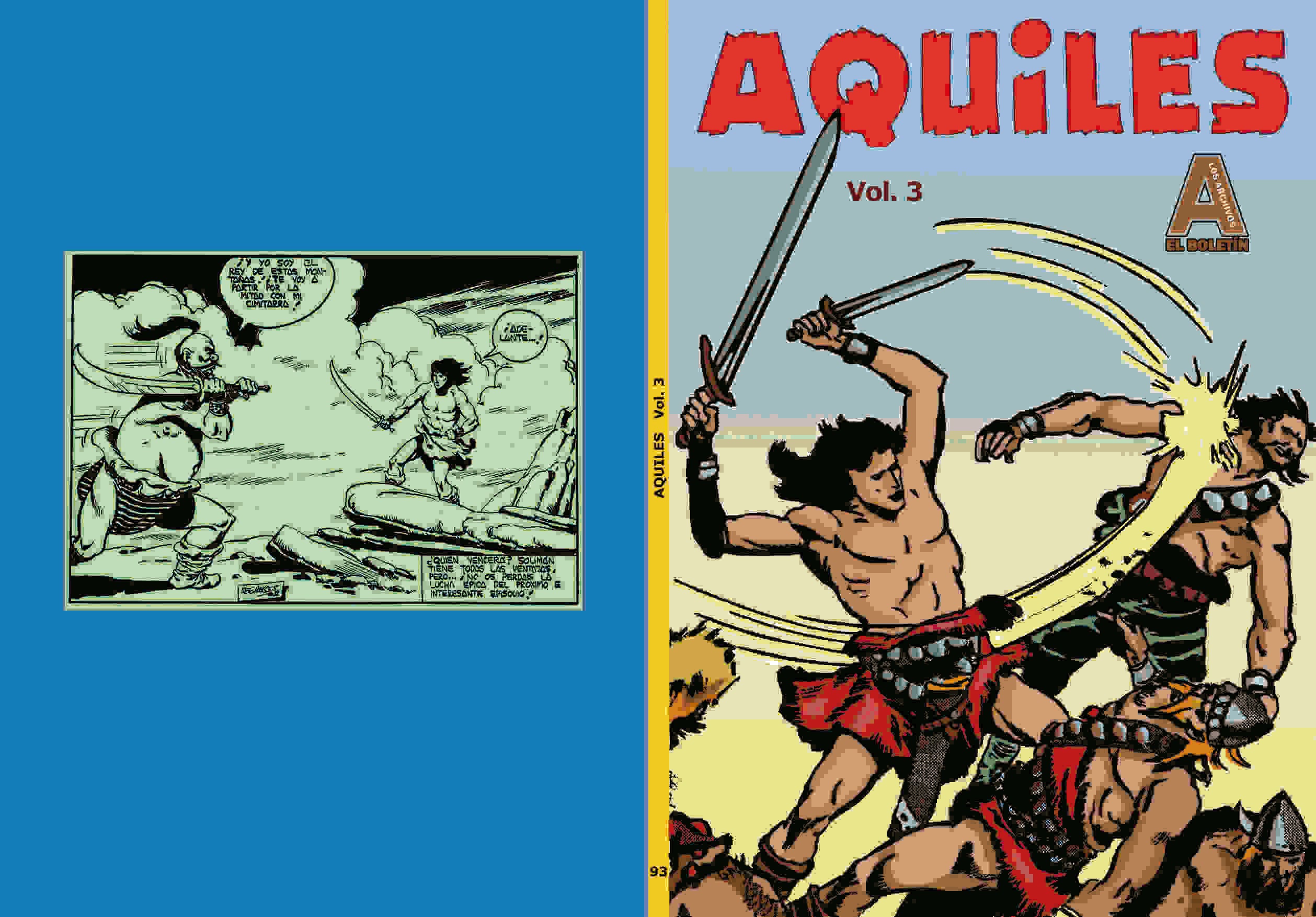 Los Archivos de El Boletin volumen 093: Aquiles vol 3