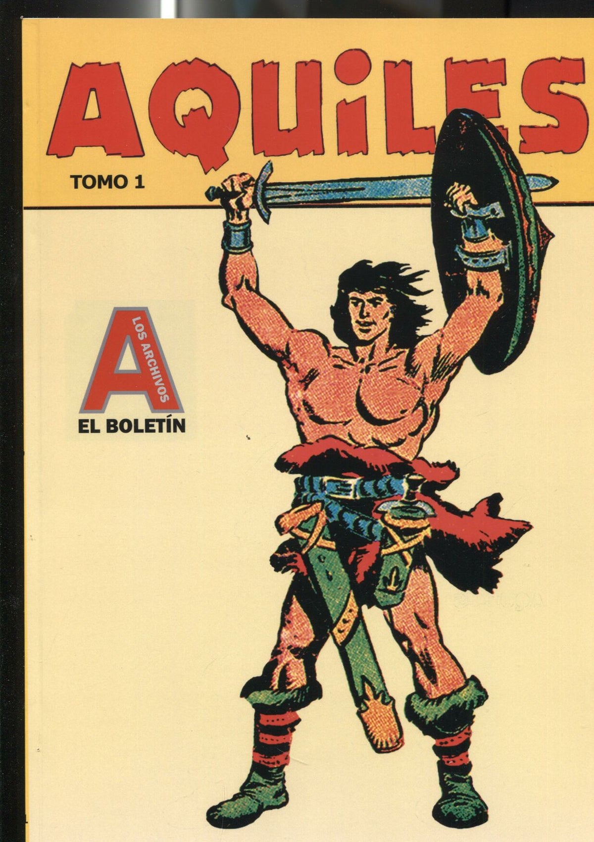 Ejemplar de muestra de Los Archivos de El Boletin volumen 091: Aquiles vol 1