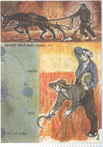 revista: Cavall Fort num 270, gen 1974 - Les feines del pages. Classes d'estrelles