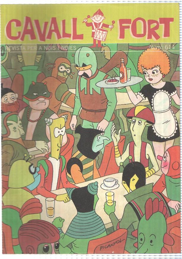 revista: Cavall Fort num 614, feb 1988 - Entrevista a Miquel Garcia - el home del Turo de lHome