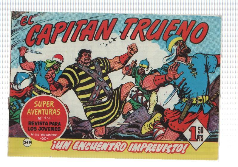 Facsimil editor desconocido de El Capitan Trueno numero 249: Un encuentro imprevisto