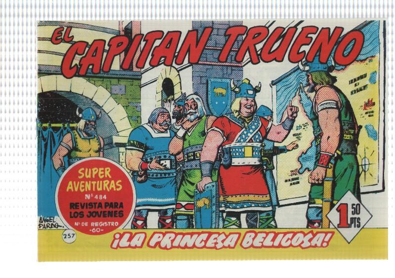 Facsimil editor desconocido de El Capitan Trueno numero 257: La princesa belicosa