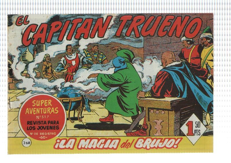 Facsimil editor desconocido de El Capitan Trueno numero 268: La magia del brujo