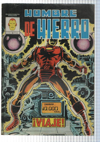 Mundi Comics: Hombre de Hierro 3, 1981 - Viaje. David Micheline