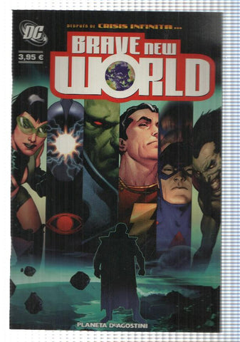 Comic DC: Brave New World (num 1 interior) - Un mundo feliz mirad hacia el cielo. Tony Bedard