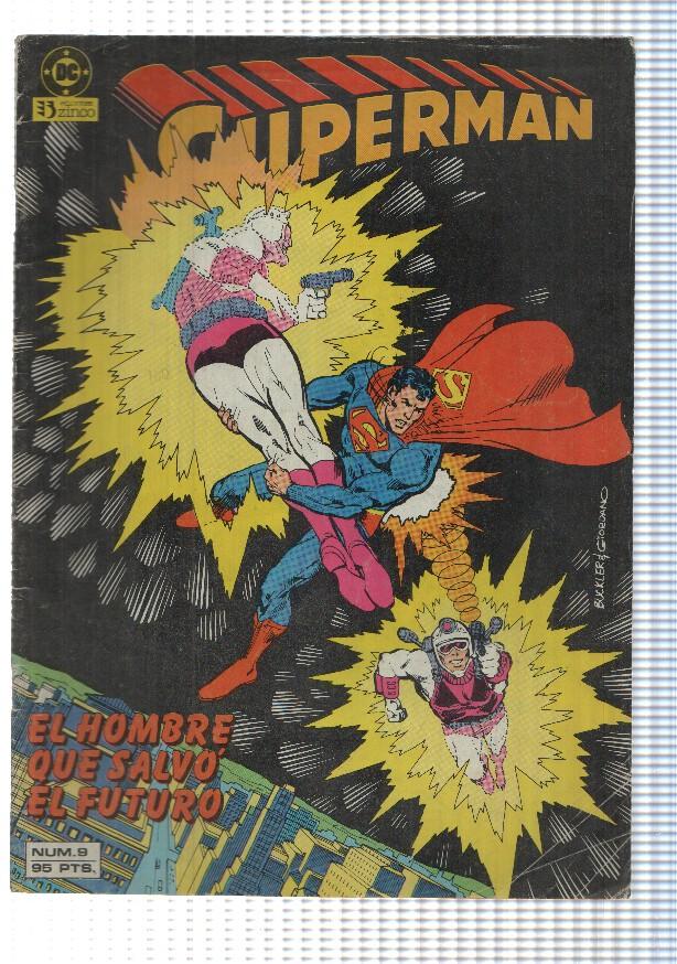 Comics Zinco: Superman num 9 - El hombre que salvo el futuro
