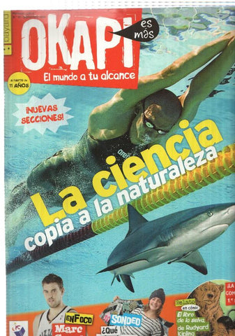 revista Okapi: num 097 sept 2010. Portada: Javier Ruescas. Relato en comic El Libro de la Selva parte 1