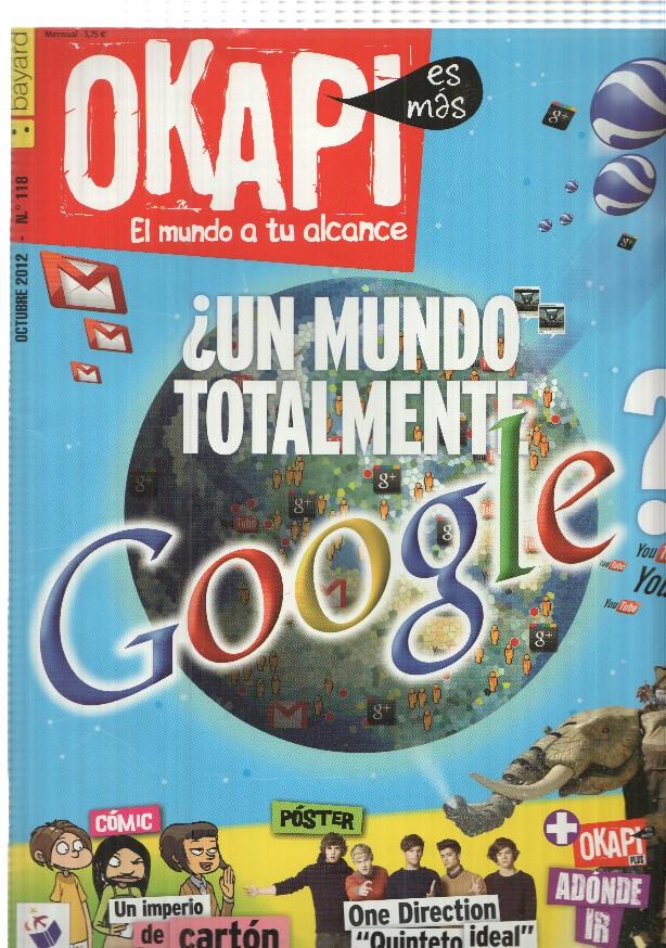 revista Okapi: num 118 oct 2012. Poster: One Direction (Quinteto Ideal). En portada Birdy, EnFoco Iniesta