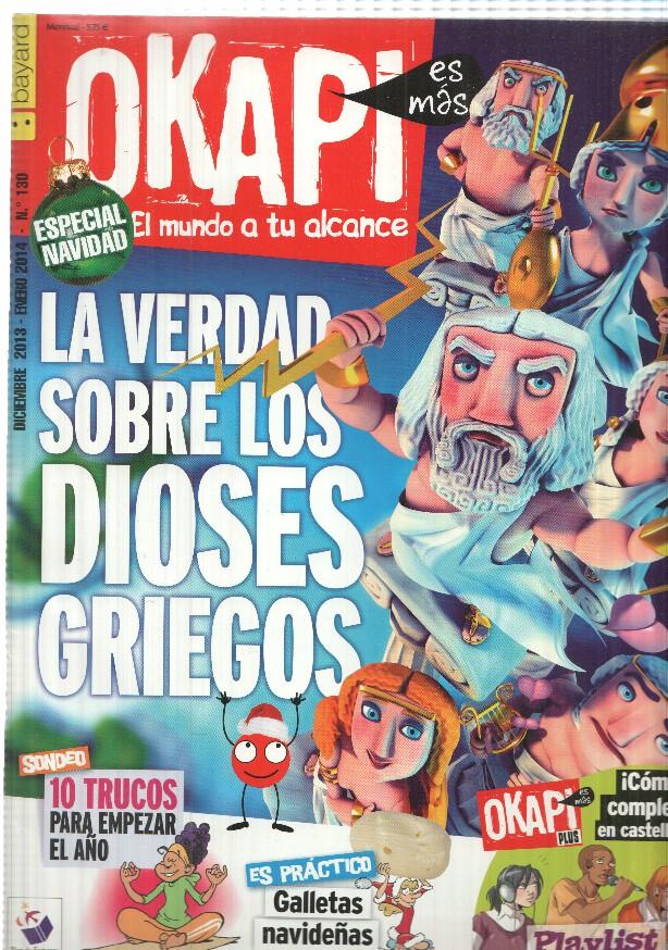 revista Okapi: num 130 ene 2014. La verdad sobre los dioses griegos. Comic completo: Playlist