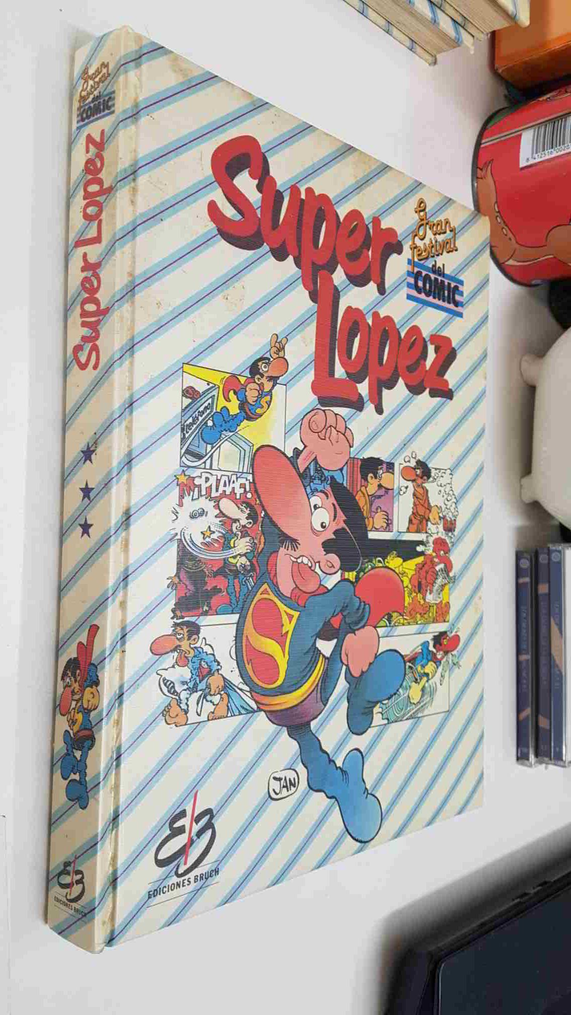 Gran Festival del Comic tomo 3: Super Lopez. Guion e ilustraciones por Jan
