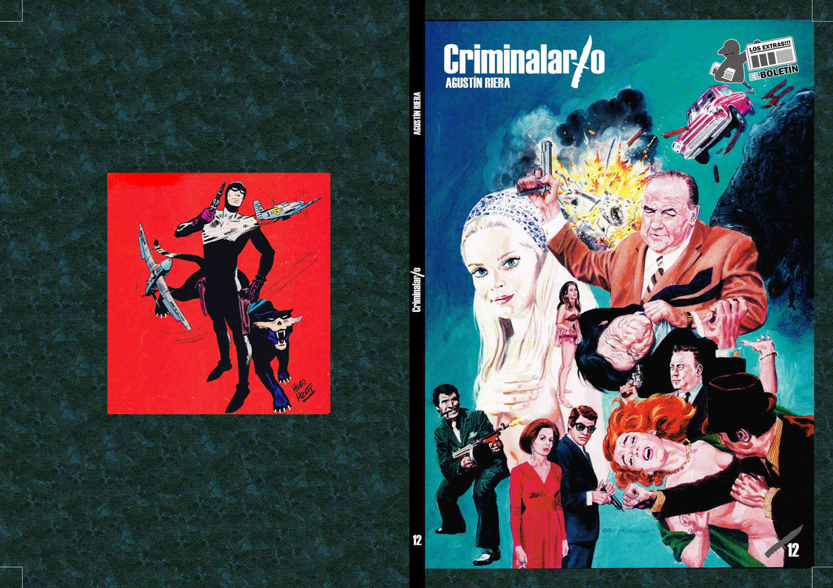 El Criminalario volumen 12: El crimen en el cine 4ª parte, Sospecha, The Spider, Spy, etc