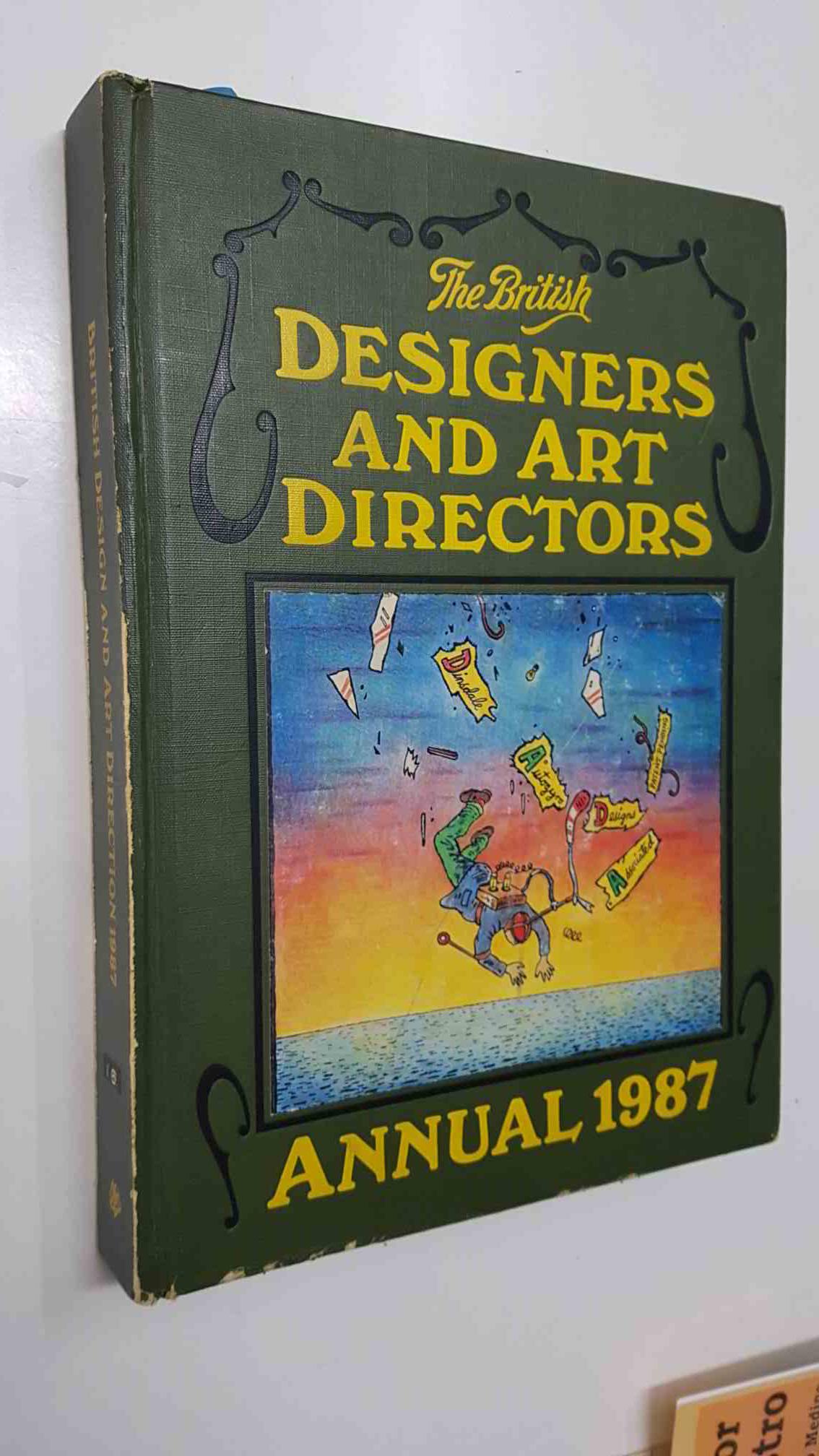 Libro publicidad: British Design and Art Direction 1987. The 25th Annual