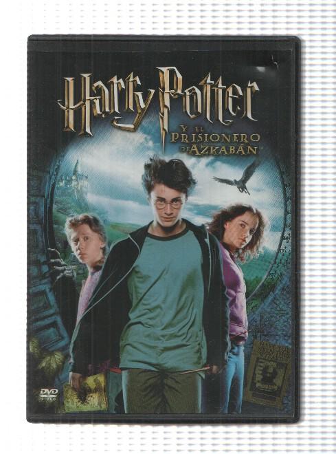 Pelicula DVD: Harry Potter y el prisionero de Azkaban. Daniel Radcliffe-Rupert Grint-Emma Watson