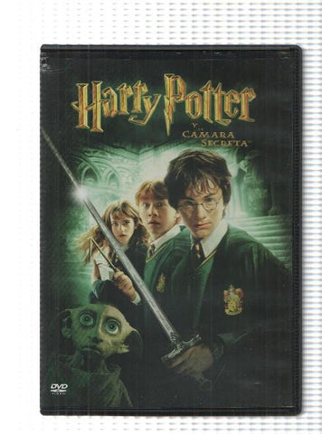 Pelicula DVD: Harry Potter y la camara secreta. Daniel Radcliffe-Rupert Grint-Emma Watson