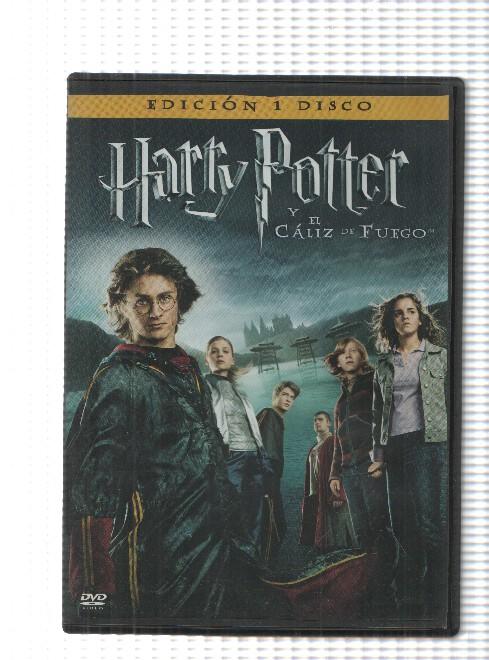 Pelicula DVD: Harry Potter y el Caliz de Fuego. Edicion 1 Disco. Daniel Radcliffe-Rupert Grint-Emma Watson