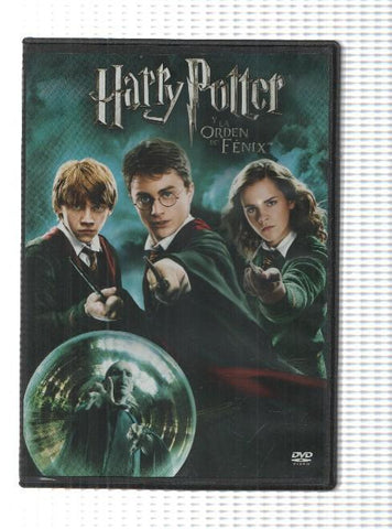 Pelicula DVD: Harry Potter y la Orden del Fenix. Daniel Radcliffe-Rupert Grint-Emma Watson