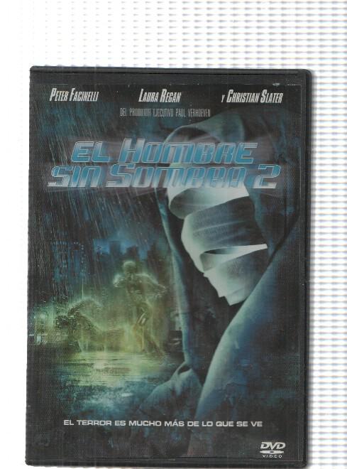 Pelicula en DVD: El hombre sin sombra 2. Dirigida por Claudio Faeh con Peter Facinelli, Laura Regan y Christian Slater