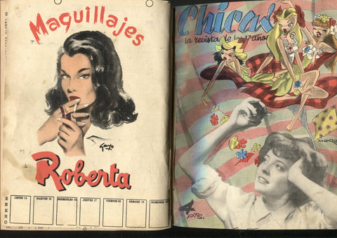 Chicas revista para chicas tomo artesanal con los numeros 81 al 90