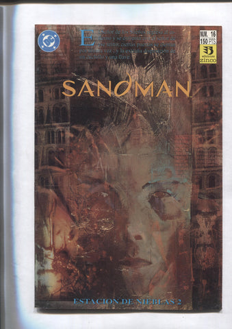 Ediciones Zinco: Sandman numero 16: Estacion de nieblas, segunda parte