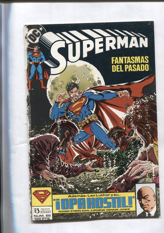 Zinco: Superman volumen 2 numero 065: lex Luthor y su Opahostil (procede de retapado, numerado 1 en interior)