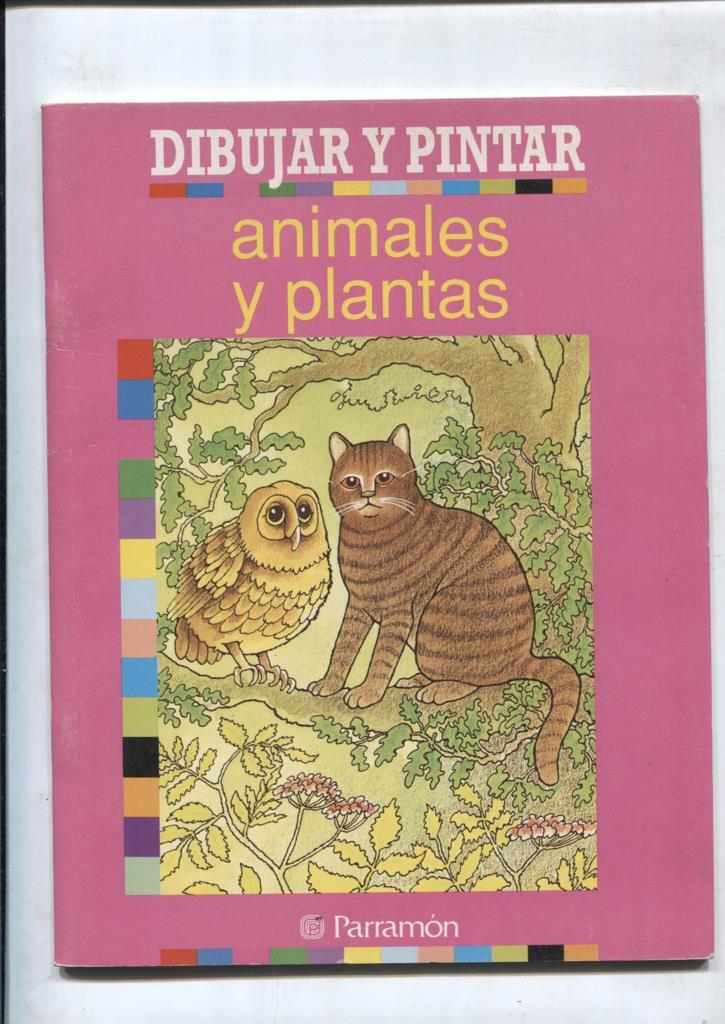 Dibujar y Pintar animales y plantas