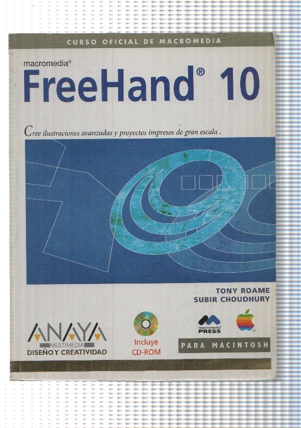 Guia: Freehand 10. Curso Oficial de Macromedia para Macintosh. Anaya multimedia. Incluye el CD-Rom