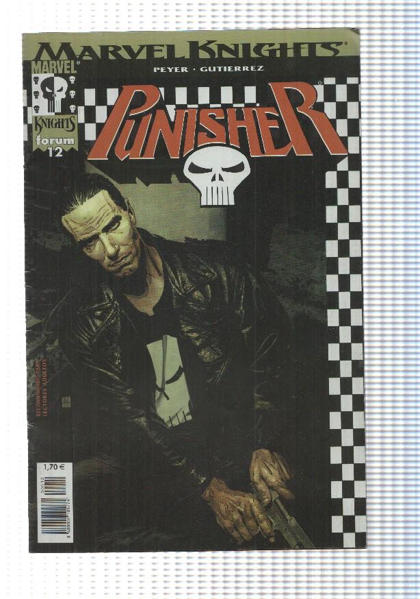 forum: Marvel Knights Punisher vol 2 num 12. Tom peyer, Manuel Gutierrez