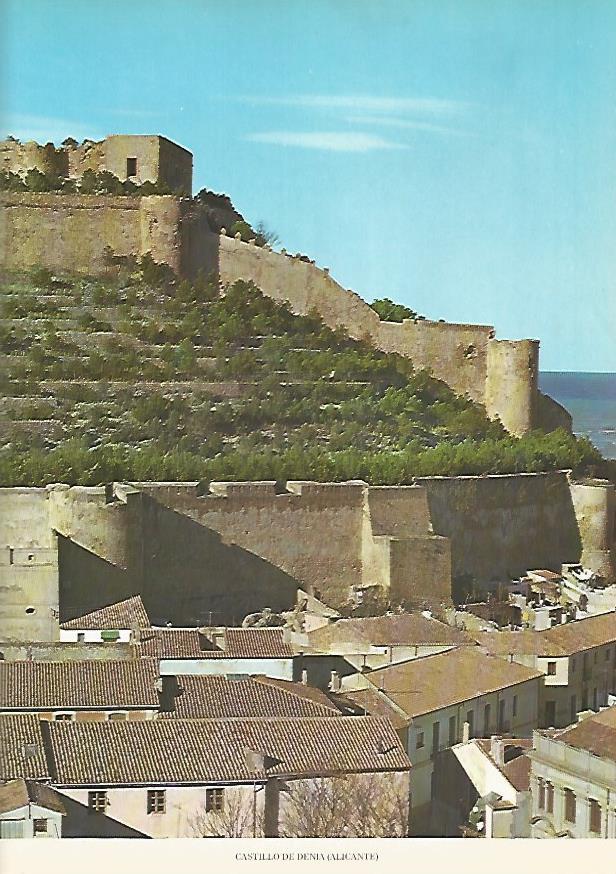 Lamina 12212: Castillo de Denia Alicante