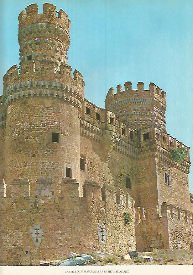 Lamina 12236: Castillo de Manzanares el Real Madrid
