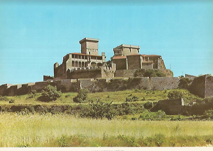 Lamina 12245: Castillo de Monterrey en Verin Orense