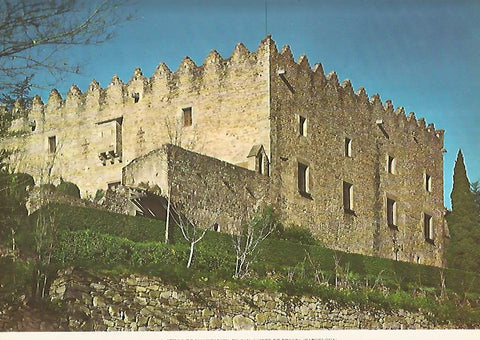 Lamina 12246: Castillo de Montesquiu en Sant Quirze de Besora Barcelona