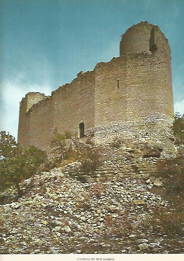Lamina 12251: Castillo de Mur Lleida