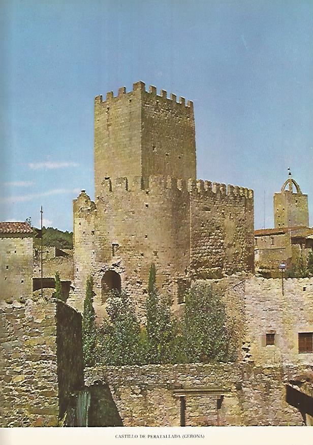Lamina 12256: Castillo de Peratallada Girona