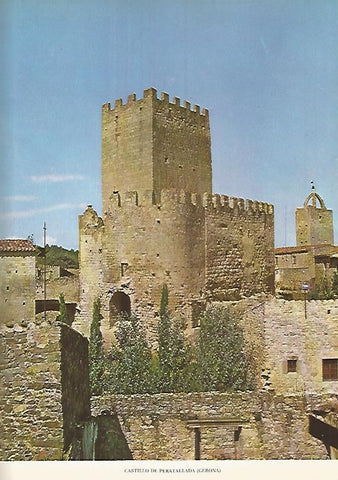 Lamina 12256: Castillo de Peratallada Girona