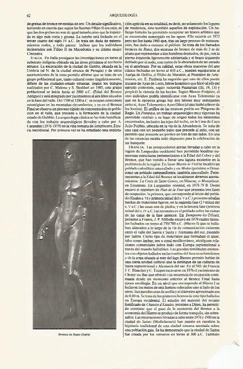 LAMINA ESPASA 31219: Bronce de Riace Italia