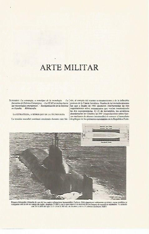 LAMINA ESPASA 31223: Submarino Typhoon