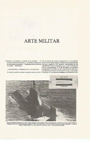 LAMINA ESPASA 31223: Submarino Typhoon