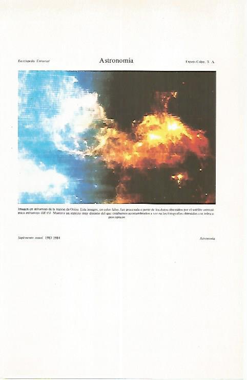 LAMINA ESPASA 31235: Region de Orion