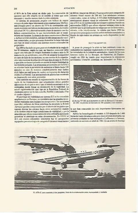 LAMINA ESPASA 31239: El Boeing 737-300 y el ATR-42